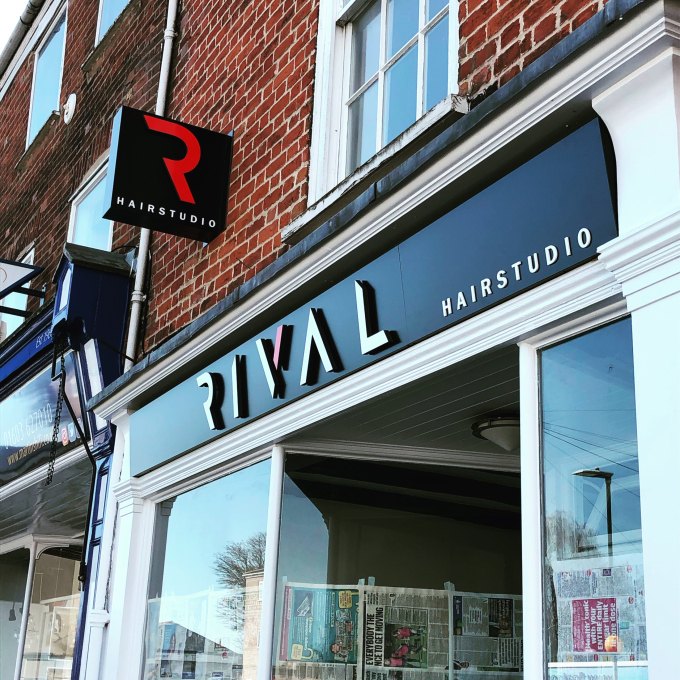 Rival Hair Studio — Shopfront Signage