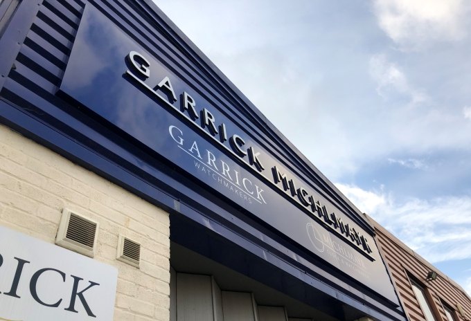 Garrick Watchmakers — Shopfront Signage