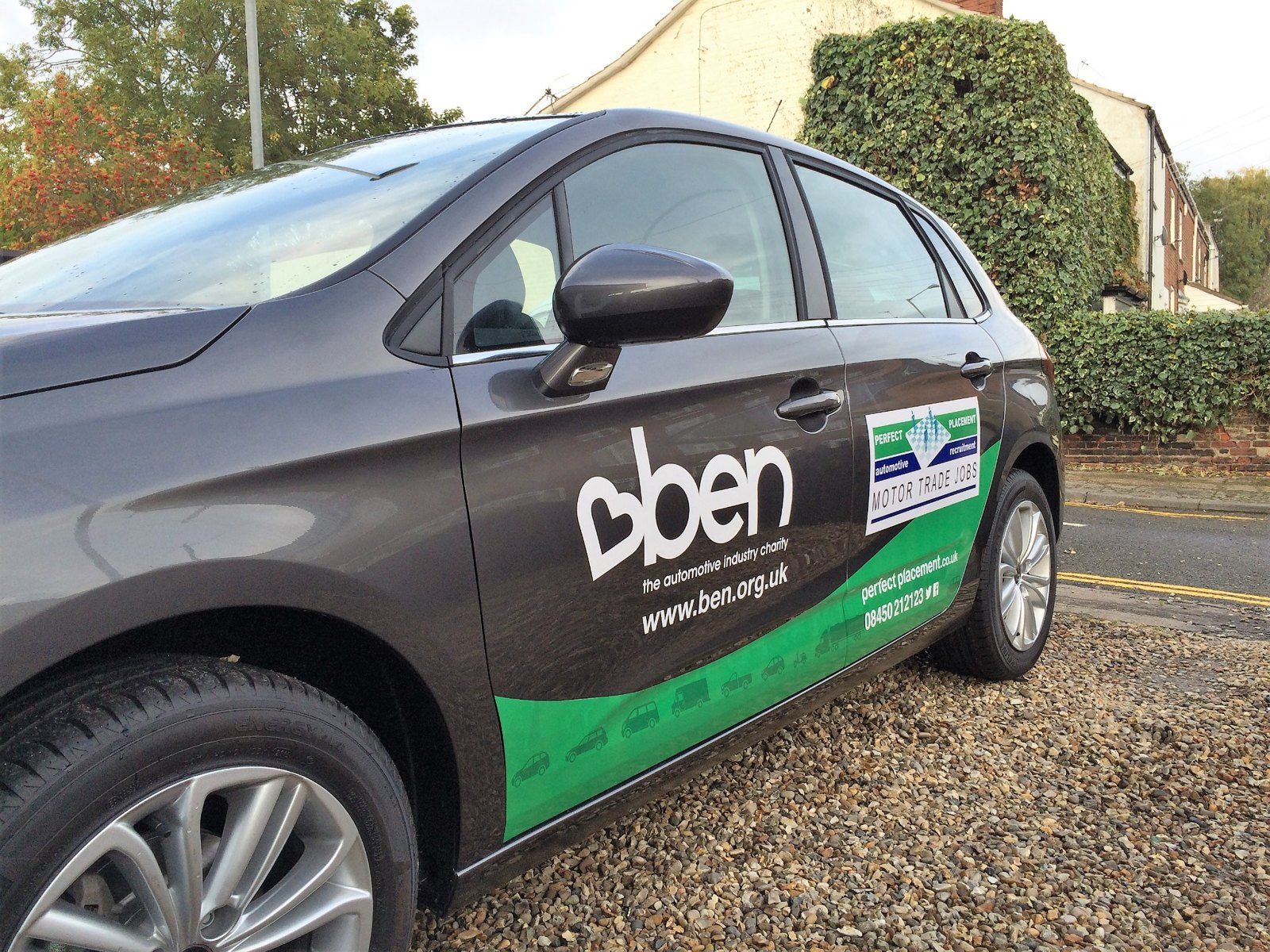 Ben Charity Vehicle — Vehicle Graphics