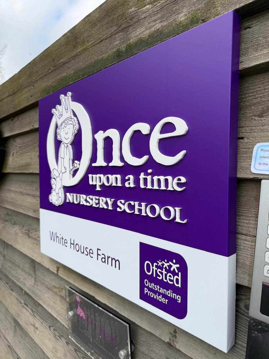 Once Upon a Time Nursery School — Bespoke Signs